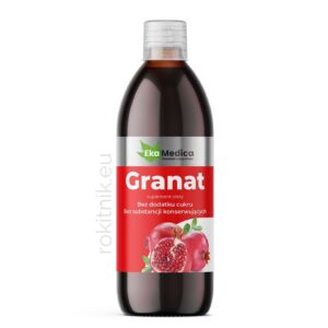 Sok z granatu – odporność, mózg, ukł krwionoścy, kolagen – 500 ml