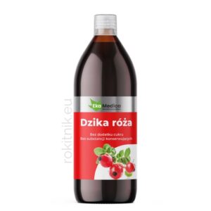 Sok z dzikiej róży – układ pokarmowy, oddechowy, moczowy, odporność – 1 l