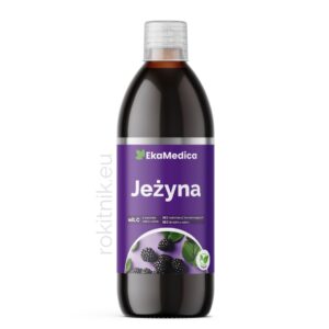 Sok z jeżyn – antyoksydant, układ krążenia, wzrok, skóra, jelita – 500 ml