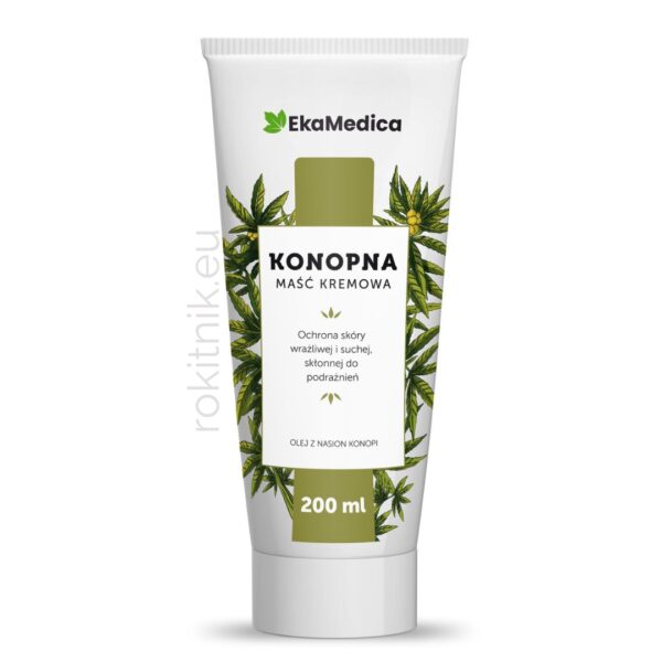 Maść konopna - regeneracja, odnowa ochrony naskórka, nawilżenie - 200 ml